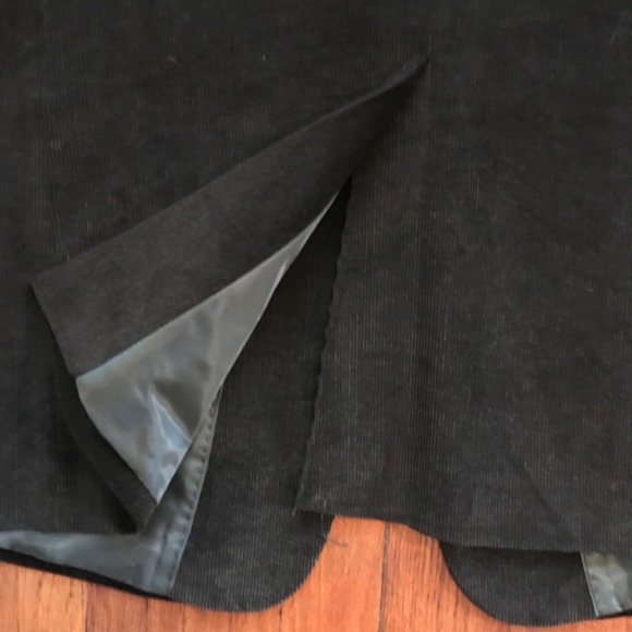Alan Flusser Corduroy Men's Blazer Size 44R Sports Coat‎ Jacket Dark Green/Brown - Picture 10 of 12